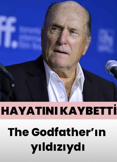 The Godfather'ın yıldızı Robert Duvall hayatını kaybetti