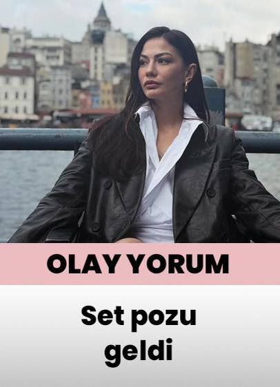 Ceren Benderlioğlu'ndan set paylaşımı! Demet Özdemir'in yorumu olay oldu