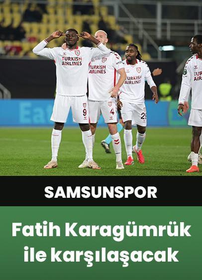 Samsunspor, Süper Lig'de yarın Fatih Karagümrük ile karşılaşacak
