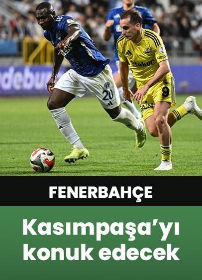 Fenerbahçe, Süper Lig'de yarın Kasımpaşa'yı konuk edecek
