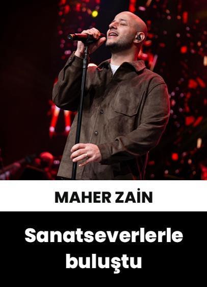 Maher Zain, "Külliye'de Ramazan" etkinliklerinde konser verdi