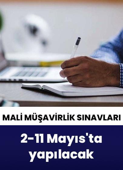 Yeminli mali müşavirlik sınavları 2-11 Mayıs'ta yapılacak