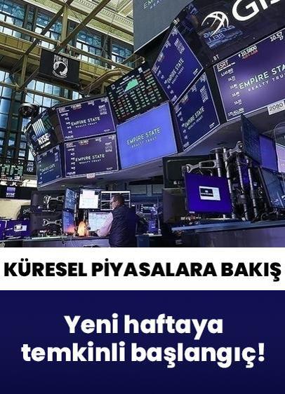 23 Şubat Pazartesi küresel piyasalardan yeni haftaya temkinli başlangıç