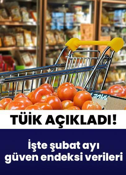 Şubat ayı güven endeksi verileri açıklandı