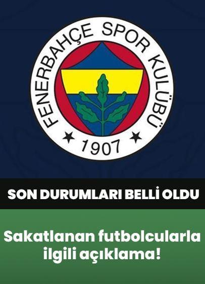 Çağlar Söyüncü, Anderson Talisca, Ederson Jayden Oosterwolde... Fenerbahçe'de sakatlanan futbolcuların durumu belli oldu