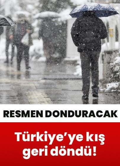 26 Şubat Perşembe hava durumu | Türkiye'ye kış geri döndü! Resmen donduracak