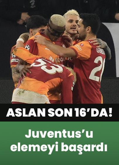 Galatasaray öldü öldü dirildi! Kabus gecesinde mutlu son: Devler Ligi'nde son 16'da!