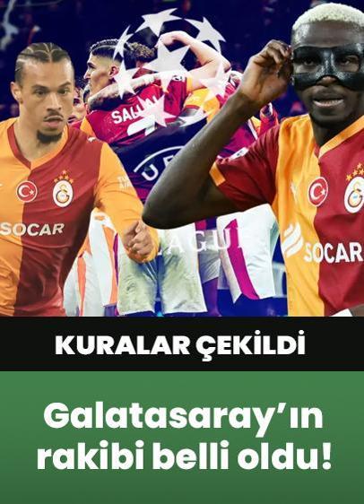 Galatasaray'ın rakibi belli oldu! Şampiyonlar Ligi'nde kuralar çekildi