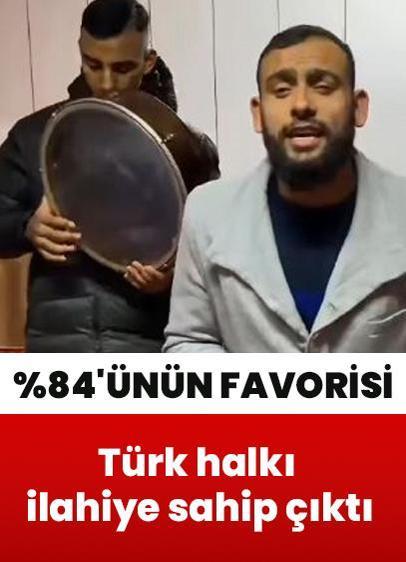 Türk halkı ilahiye sahip çıktı