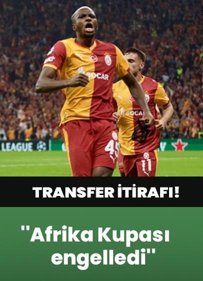 Victor Osimhen için transfer itirafı! ''Afrika Kupası engelledi''