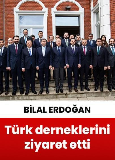 İlim Yayma Vakfı Mütevelli Heyeti Başkanı Bilal Erdoğan, Köln'deki Türk derneklerini ziyaret etti