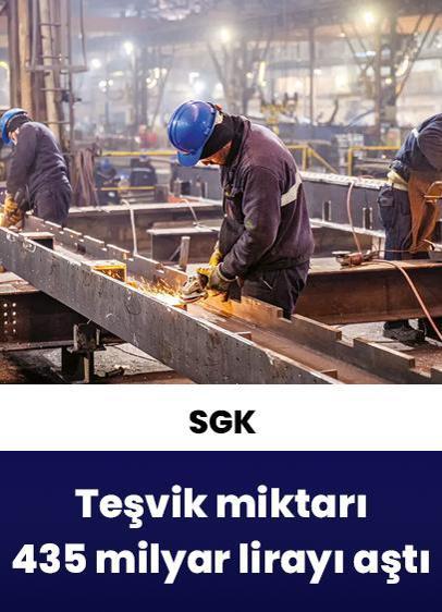 SGK'dan istihdama 435 milyar lira teşvik