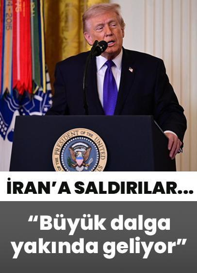 ABD-İsrail'in İran'a saldırıları... Trump: Sert bir darbe vurmaya bile başlamadık! Büyük dalga yakında geliyor