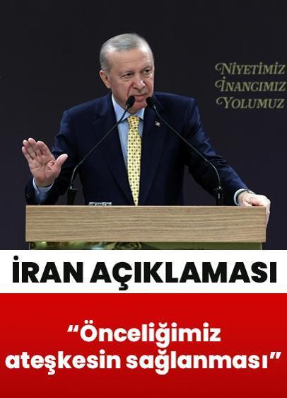 Cumhurbaşkanı Erdoğan: Önceliğimiz ateşkesin sağlanması ve diyalog kapısının açılmasıdır