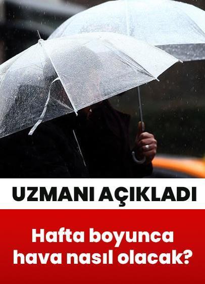 Türkiye genelinde hava nasıl olacak? Yağışlı günler kapıda!