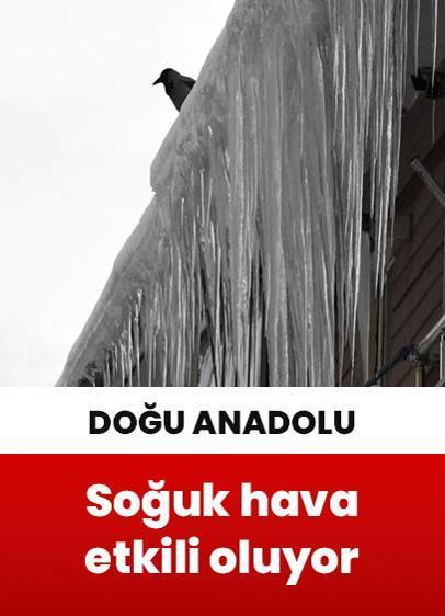 Doğu Anadolu'da kar ile soğuk hava etkili oluyor