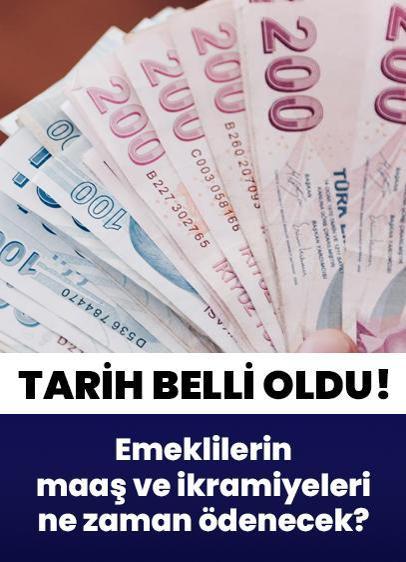 Emeklilere müjde! Bayram ikramiyeleri ve emekli maaşı ödemeleri ne zaman yatacak belli oldu