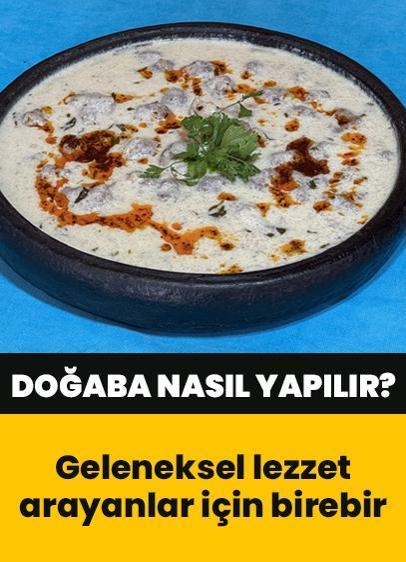 Hakkari'nin tescilli lezzeti doğaba tarifi! | Doğaba nasıl yapılır?