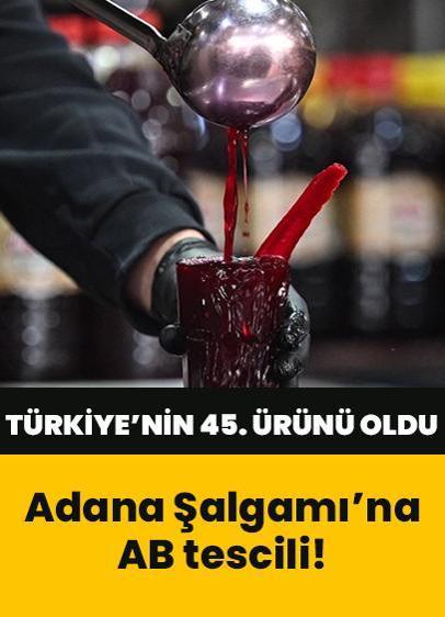 Adana Şalgamı tescillendi: Türkiye'nin 45. coğrafi işaretli ürünü oldu