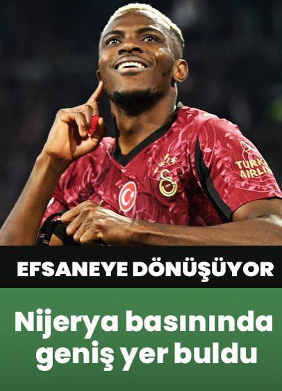 Victor Osimhen, Galatasaray'da efsaneye dönüşüyor