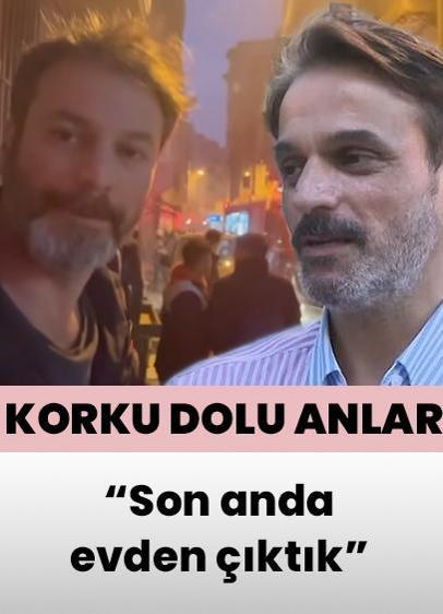 Umut Özkan korku dolu anları anlattı: Son anda evden çıktık