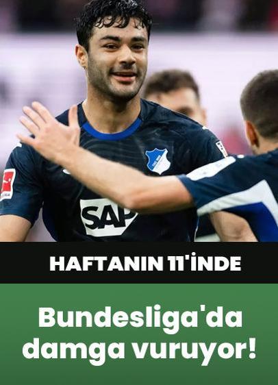 Ozan Kabak, Bundesliga'da damga vuruyor! Bir kez daha haftanın 11'inde