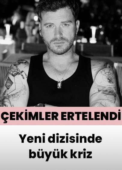 Kıvanç Tatlıtuğ'un dizisinde büyük kriz! Çekimler ertelendi