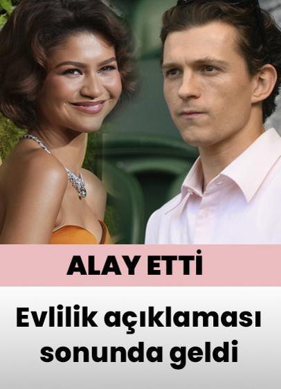 Zendaya'dan evlilik açıklaması! Alay etti