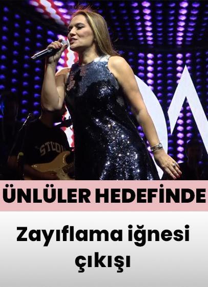 Demet Akalın'dan zayıflama iğnesi çıkışı! Ünlüler hedefinde