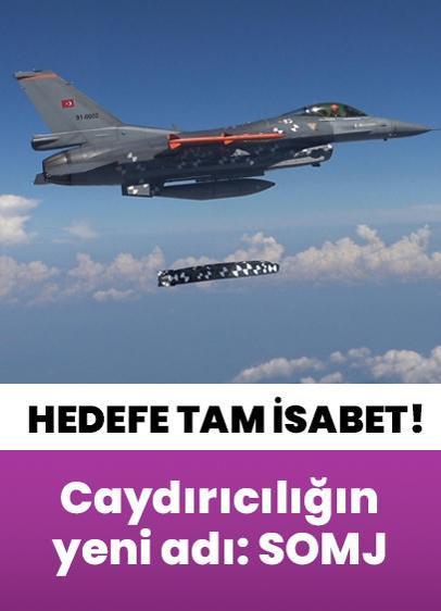 Caydırıcılığın yeni adı: SOMJ! Test atışında hedefi tam isabetle vurdu