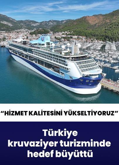 Türkiye kruvaziyer turizminde hedef büyüttü! Bakan Uraloğlu: Hizmet kalitesini yükseltiyoruz