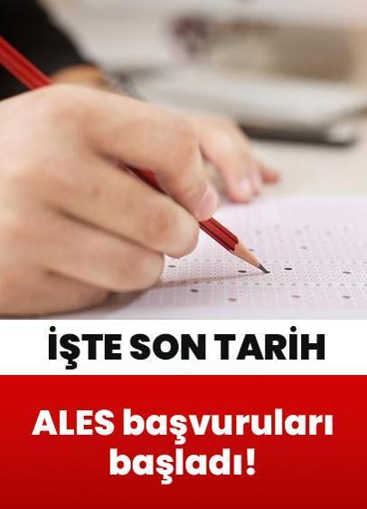ALES başvuruları başladı (2026-ALES/1 son başvuru tarihi ve sınav tarihi)