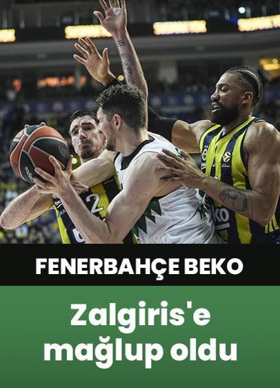 Fenerbahçe Beko, Zalgiris'e 92-82 yenildi