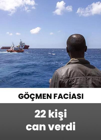Girit açıklarında göçmen faciası: 22 kişi açlık ve soğuktan can verdi