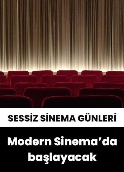 İstanbul Modern Sinema'da "Sessiz Film Günleri" başlıyor
