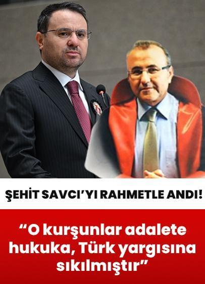 Bakan Gürlek: O kurşunlar adalete, hukuka, Türk yargısına sıkılmıştır