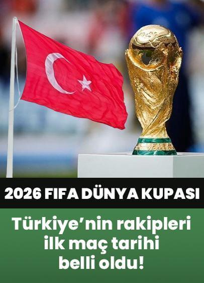 Dünya Kupası'nda Türkiye'nin rakipleri ve ilk maç tarihi belli oldu! İşte 2026 FIFA Dünya Kupası'nda mücadelede edecek 48 takım