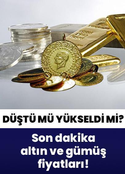 2 Nisan Perşembe güncel altın fiyatları! Altın ve gümüşte sert düşüş! Bugün gram altın, çeyrek altın, gümüş ne kadar oldu? Son dakika altın gümüş fiyatları