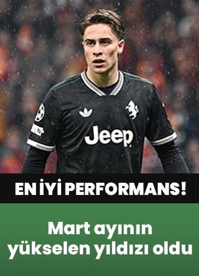 Kenan Yıldız en iyi performansı sergiledi! Mart ayının yükselen yıldızı oldu