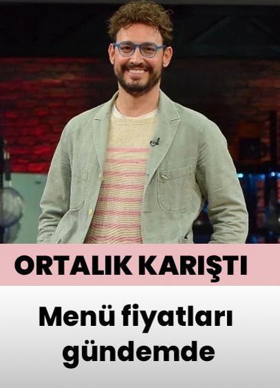 Danilo Zanna'nın menü fiyatları gündemde! Sosyal medya fena karıştı