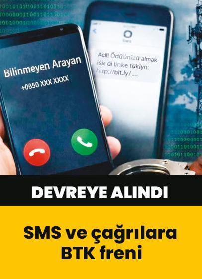 Vatandaşı bezdiren SMS ve çağrılara BTK freni