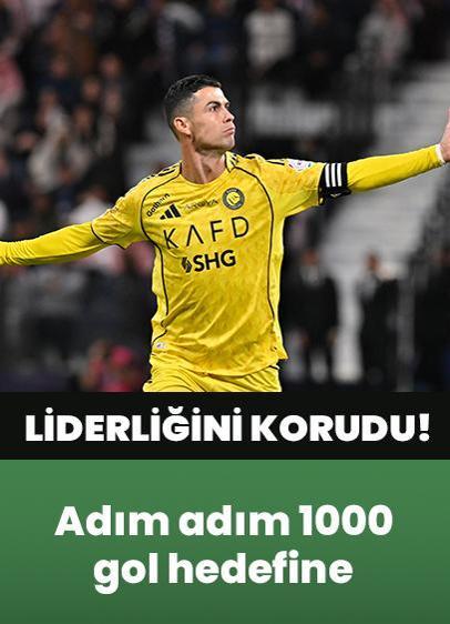 Al Nassr Cristiano Ronaldo'nun golleriyle liderliğini korudu!