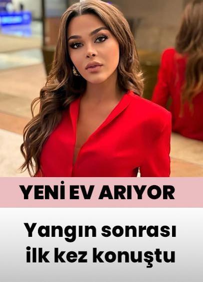 Yangın sonrası ilk kez konuştu! Aslıhan Karalar yeni ev arıyor