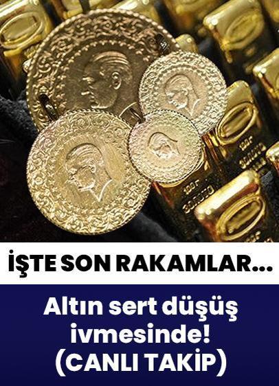 Altın sert düşüş ivmesinde! Bugün gram altın, çeyrek altın kaç lira oldu? 7 Nisan Salı son dakika altın fiyatları alış satış canlı takip