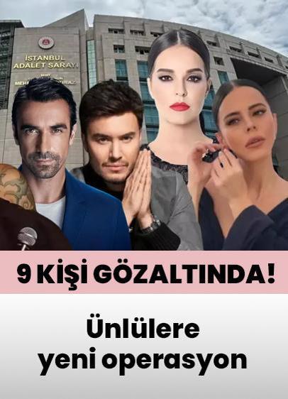 Ünlülere uyuşturucu soruşturmasında yeni dalga: Simge Sağın, İbrahim Çelikkol, Melek Mosso, Deha Bilimler, Mustafa Ceceli de dahil 9 kişiye gözaltı