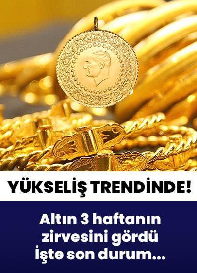 Altın yükseliş ivmesinde! 8 Nisan Çarşamba gram altın, çeyrek altın, cumhuriyet altını kaç lira oldu? Son dakika altın fiyatları, canlı takip