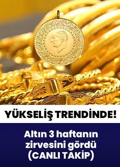 Altın yükseliş ivmesinde! 8 Nisan Çarşamba gram altın, çeyrek altın, cumhuriyet altını kaç lira oldu? Son dakika altın fiyatları, canlı takip