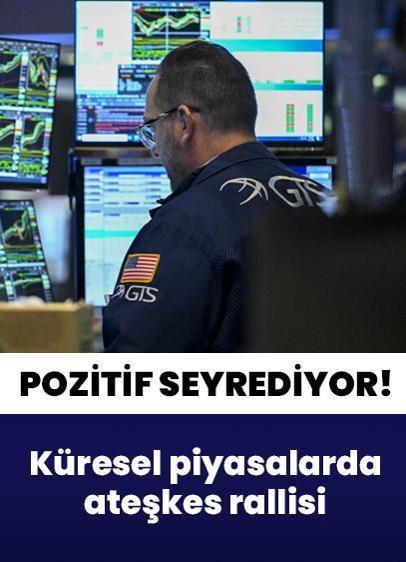 Küresel piyasalarda ateşkes rallisi: 8 Nisan Çarşamba pozitif seyrediyor