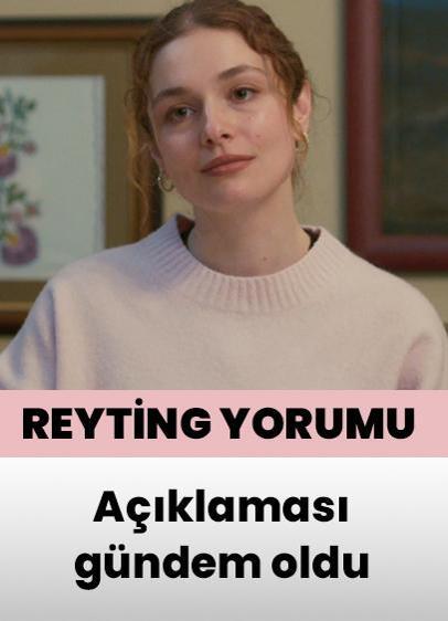 Serra Arıtürk'dan dikkat çeken 'reyting' yorumu