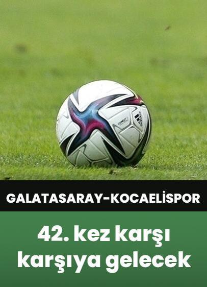 Galatasaray ile Kocaelispor, 42. randevuda